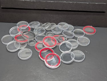 Bag of 35+ Various Sized Empty Airtite Capsules