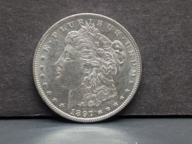 1897 Morgan Silver Dollar