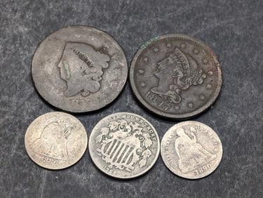 Grab Bag of Various Vintage U.S. Coins