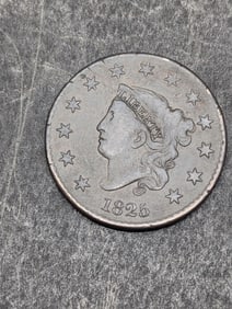 **Better Date - VF** 1825 Coronet Head Large Cent