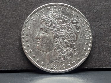 1891-S Morgan Silver Dollar