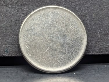 ERROR ALERT! Blank Quarter Planchet.