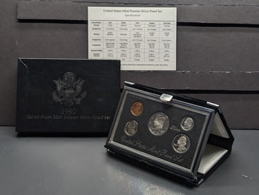 1992-S U.S. Mint Premier Silver Proof Set in OGP w/ COA