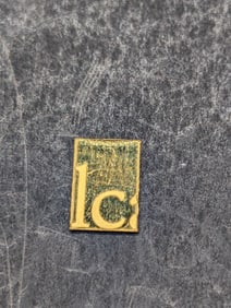 1 Gram .999 FINE GOLD Valcambi Suisse Miniature Bar