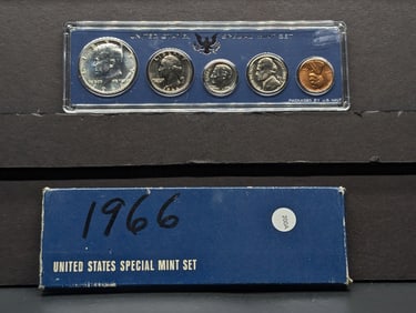 1966 Special Mint Set Coins are Proof Like