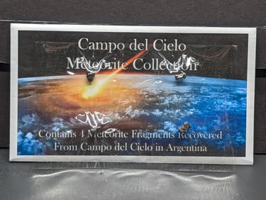 Collection of Meteorites from Campo del Cielo in Argentina - 4 Fragments