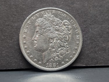 1881-O Morgan Silver Dollar