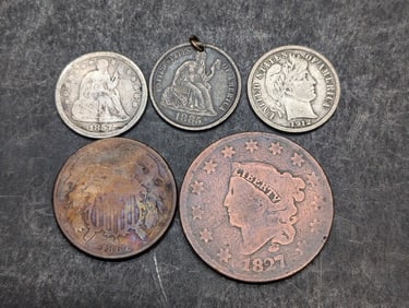 Grab Bag of Various Vintage U.S. Coins