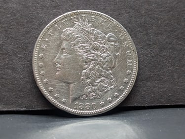 1880-S Morgan Silver Dollar