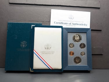 1990-S U.S. Mint Prestige Set in OGO w/ COA - Eisenhower Centennial