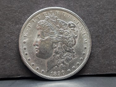1890-S Morgan Silver Dollar
