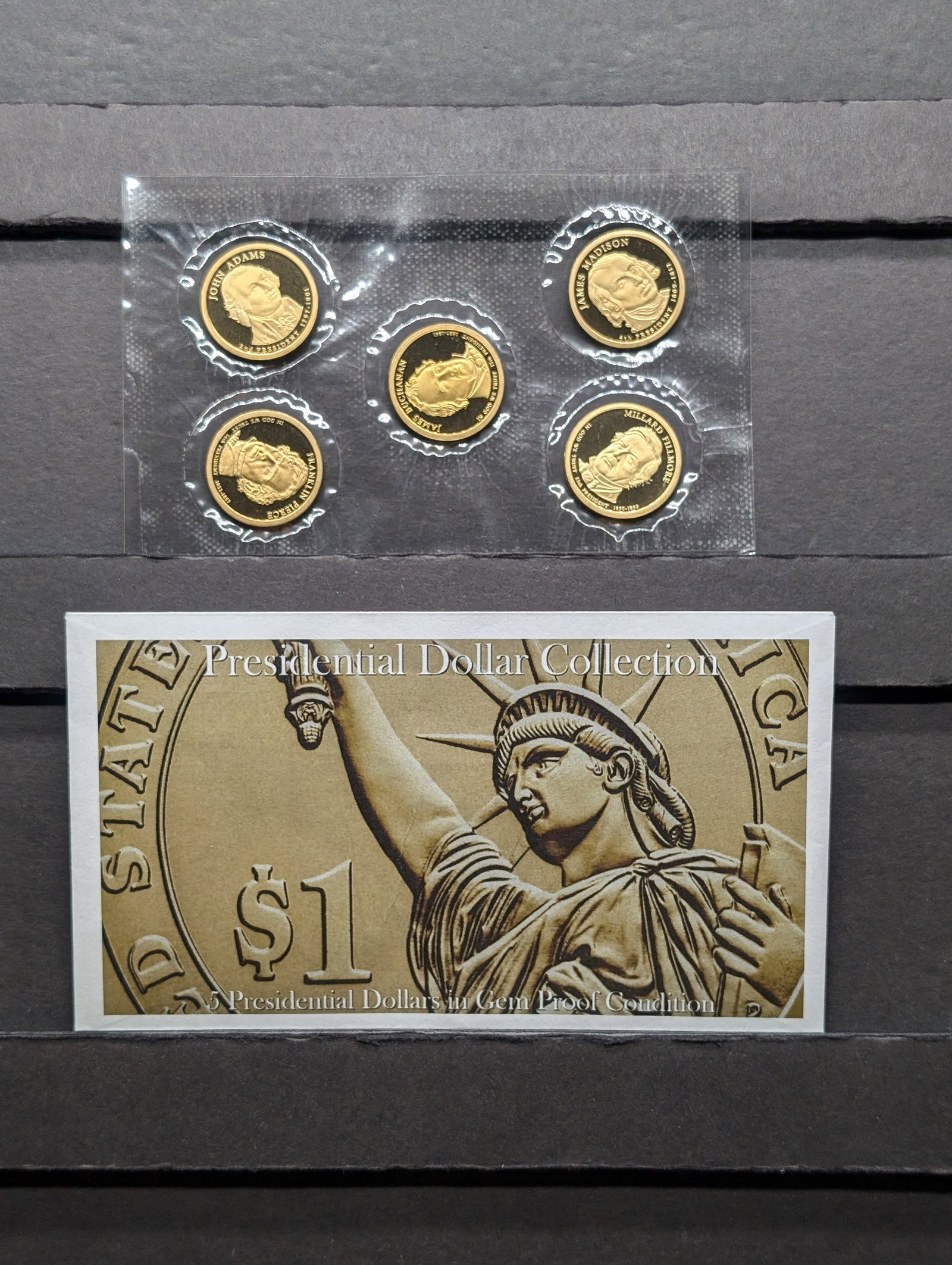 Presidential Dollar Collection in Gem Proof Condition: Presidential Dollar Collection in Gem Proof Condition