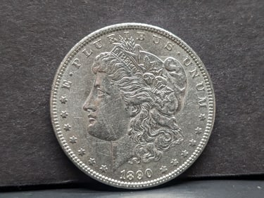 1890 Morgan Silver Dollar