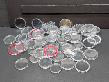 Bag of 40+ Various Sized Empty Airtite Capsules