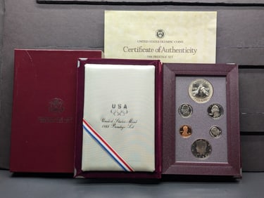 1988-S U.S. Mint Prestige Set in OGO w/ COA - Olympic & Liberty Torches