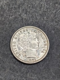 1903-O Barber Dime - Bright & Flashy