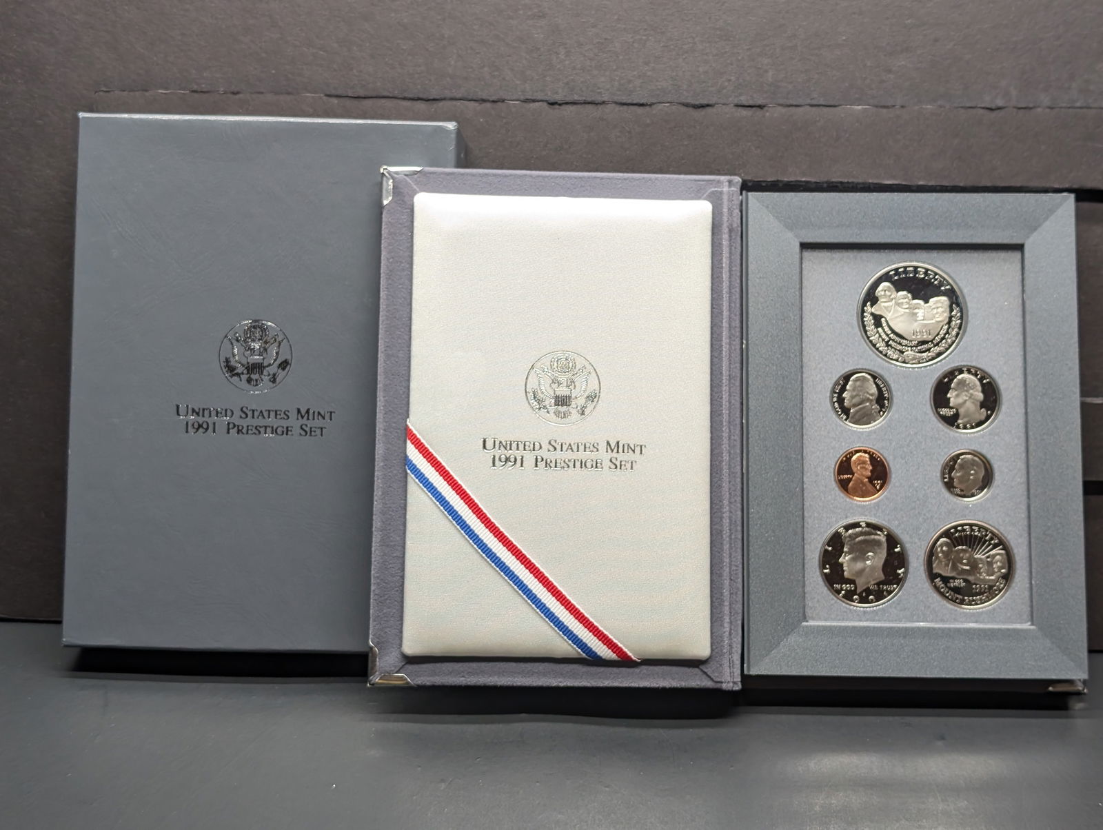 1991-S U.S. Mint Prestige Set in OGP - Mount Rushmore Anniv. (1 of 4)