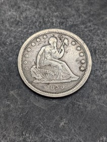 1838 Seated Liberty Quarter - First Year of Issue