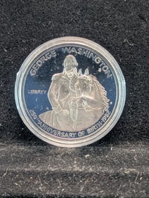 1982-S Washington Silver Half Dollar Commemorative Coin - DC Proof 90% Silver