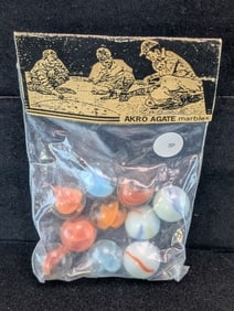 Akro Agates in sealed bag