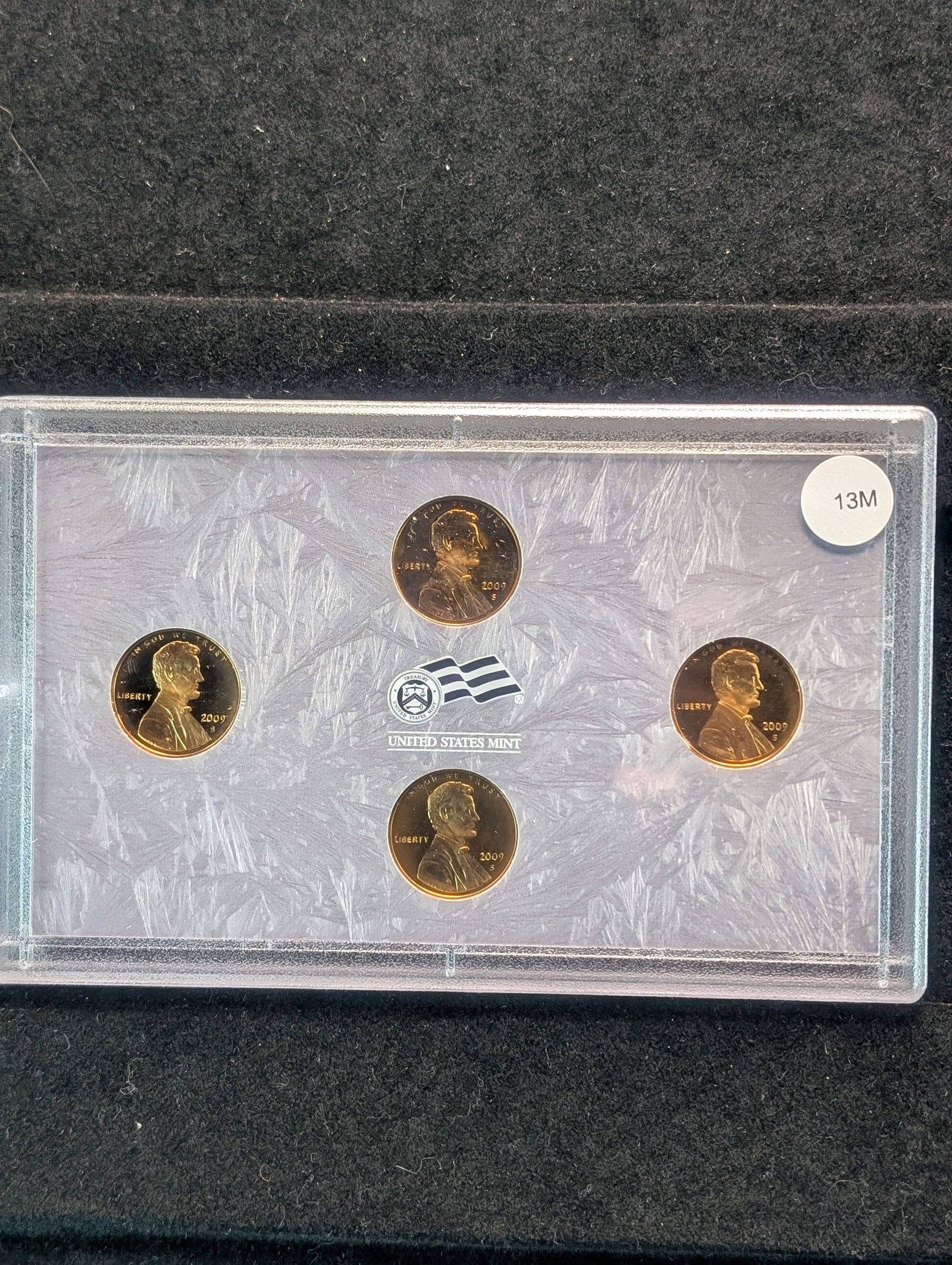 2009-S U.S. Mint Bicentennial Lincoln Cents Proof Set - No Box (1 of 2)