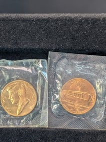 Two 1960's Tokens, Treasury And Kennedy