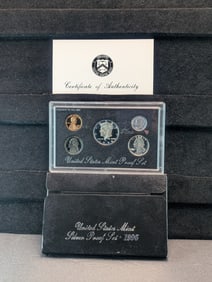 1996-S U.S. Mint Silver Proof Set In OGP w/COA
