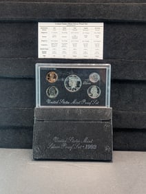 1992-S U.S. Mint Silver Proof Set In OGP w/COA