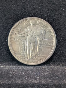 1917 Standing Liberty Quarter, Type 1