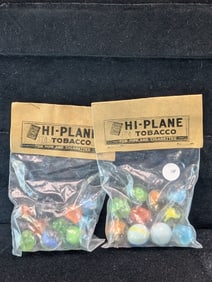Hi Plane Tobacco Marbles in sealed Bags (x2)