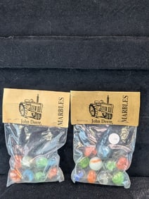John Deere Marbles in sealed Bag (x2)