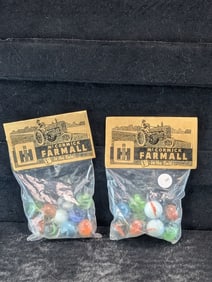 Farmall McCormick  Marbles in sealed Bags (x2)