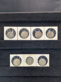 (7) Assorted Foreign Coins