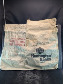 Huntington & Wachovia Bank Bags.