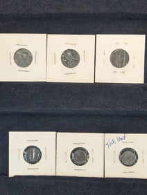 (6) Assorted Foreign Coins