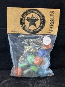 Texaco Marbles in sealed Bag