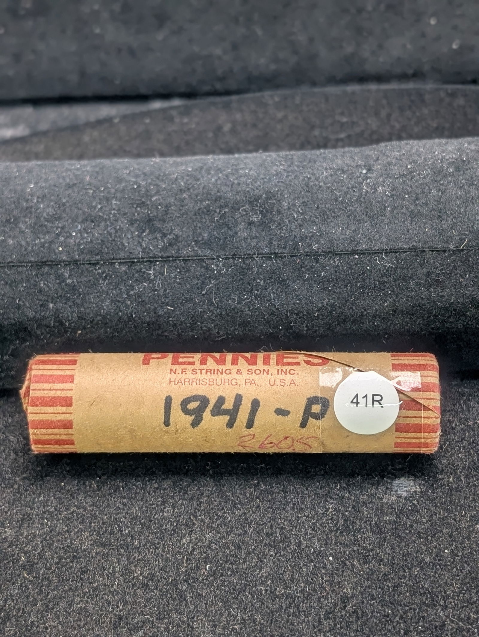 1941-P Roll of  Lincoln Wheat Cents (1 of 3)