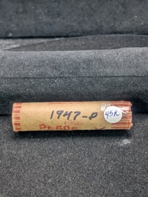 1947-P Roll of  Lincoln Wheat Cents