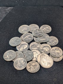 (13) 1976-D & (10) 1976-P Washington Quarters