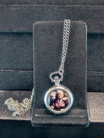 Trump Pocket Watch, New, Works Great!