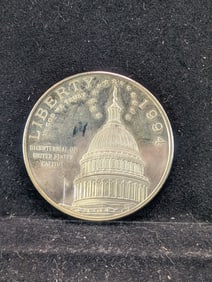 1994-S Liberty Dollar. 26.7 Grams 90% Silver.