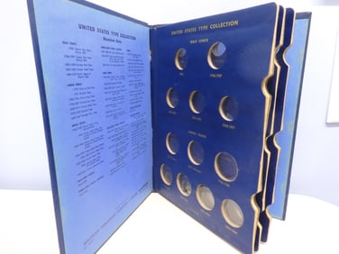 EMPTY Whitman U.S. Type Set Small Coins Album
