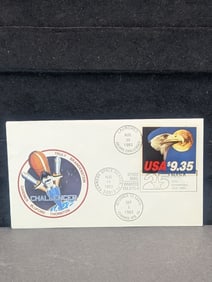Rare NASA First Day Mint Cachet w/Three Separate NASA Cancellations