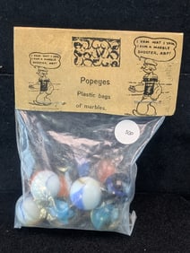 Popeyes  Marbles in sealed Bag