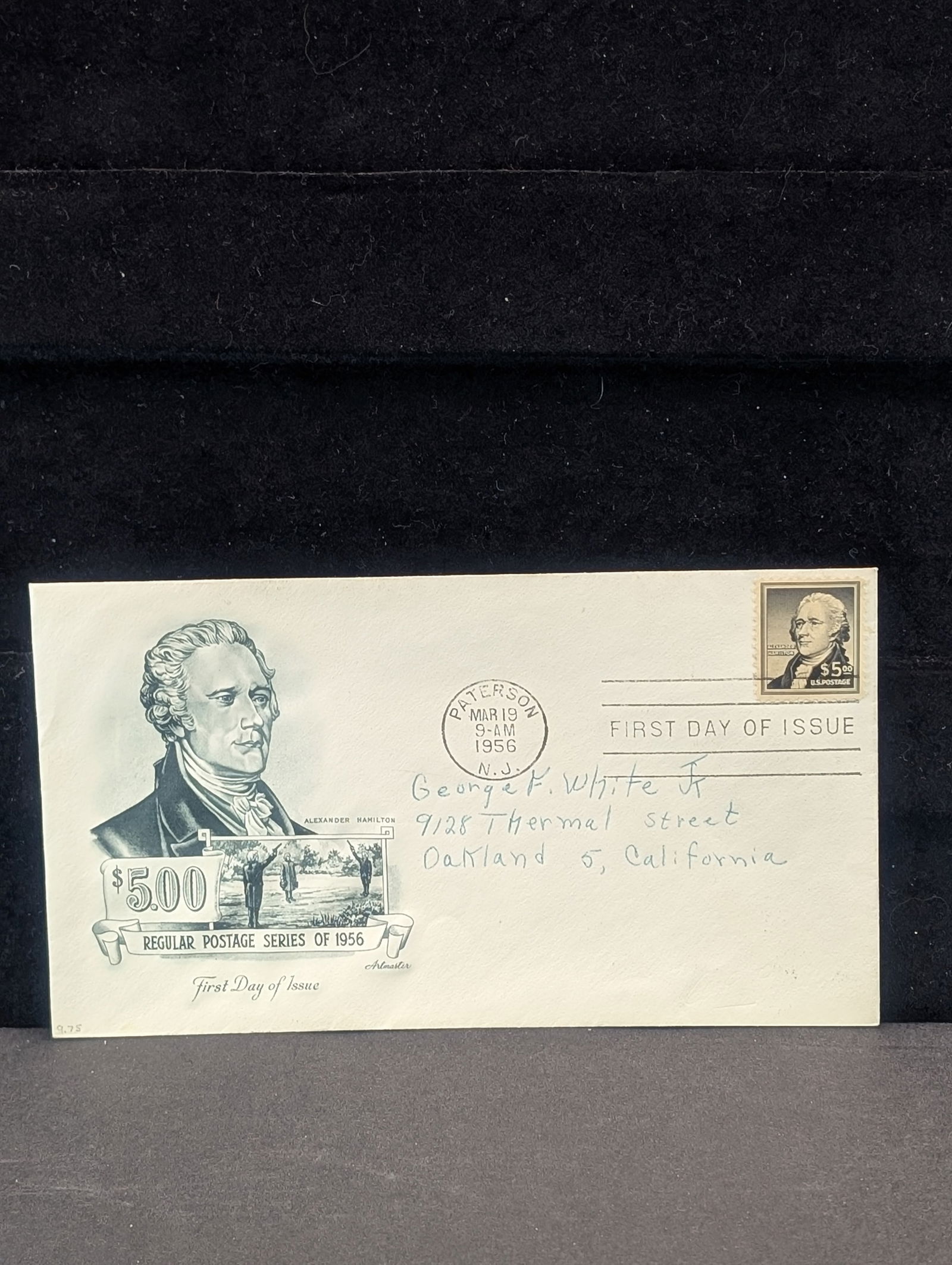 Rare Alexander Hamilton First Day Cachet (1 of 4)