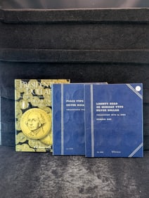Two Whitman & One H.E. Harris Coin Albums. All EMPTY.