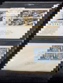 Sleeve Of Rare Four Block First Day Cachets & Covers