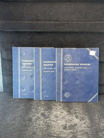 Four EMPTY Whitman Coin Albums