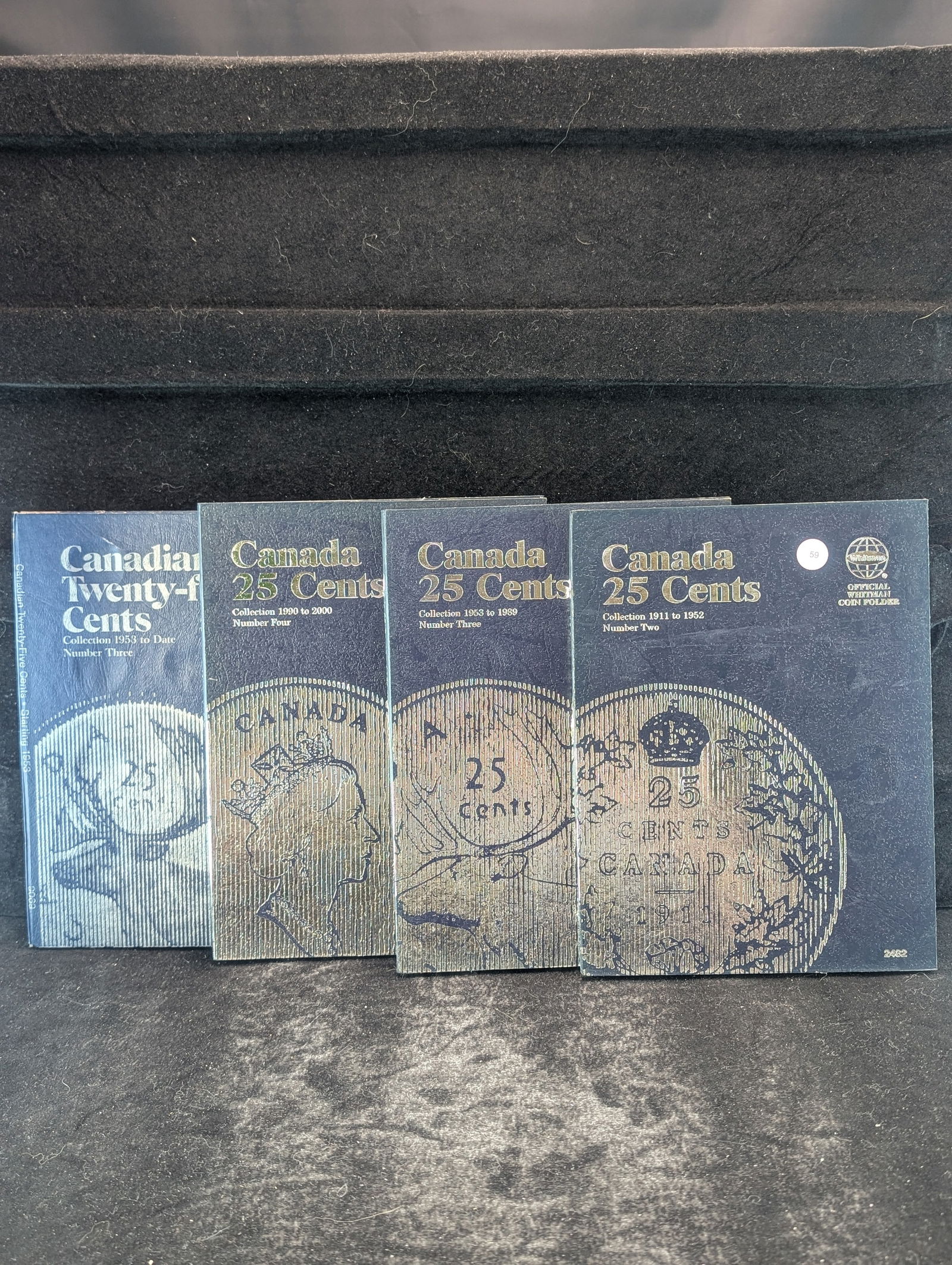 Four EMPTY Canada Coin Whitman Coin Albums (1 of 9)