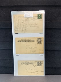 Sleeve Of Rare U.S. Postage Cards & Covers